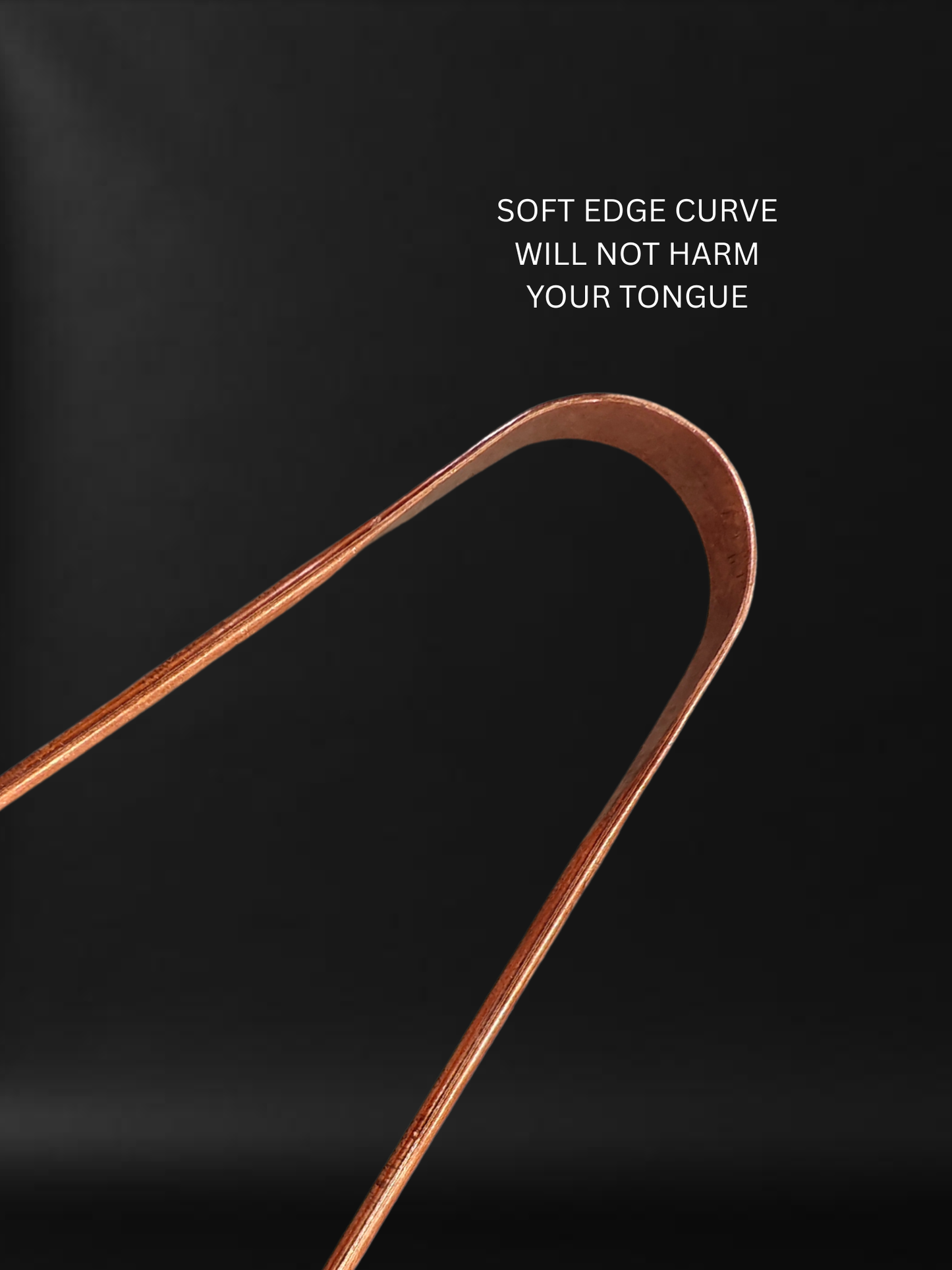 Pure Copper Tongue Scraper — Ayurvedic Oral Care