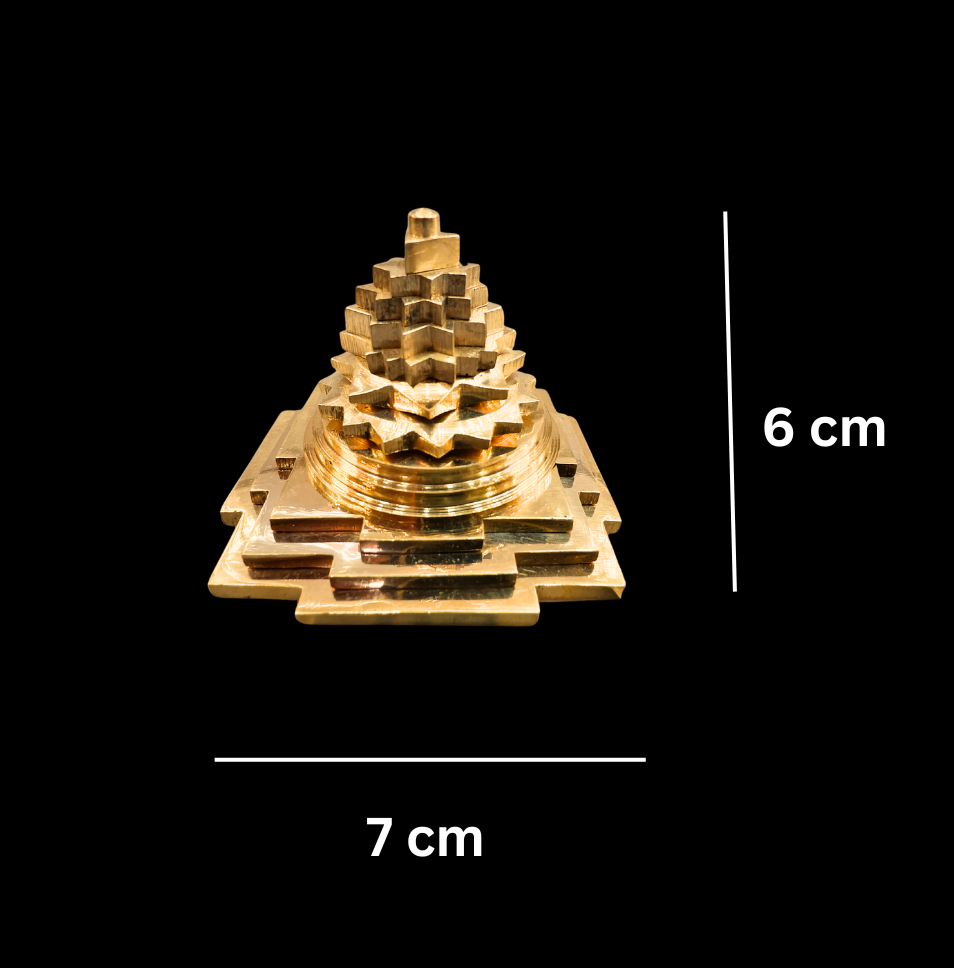 Pure Brass Shri Yantra | Shubh Vastu for Home & Office