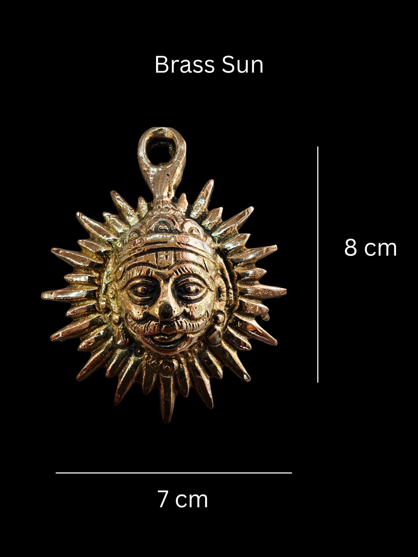 Brass Surya Dev